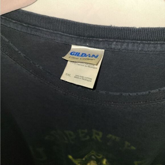 Gildan Property Of U.S.M.C. Hard Corps Training Black T-shirt Size 3XL - Picture 5 of 9